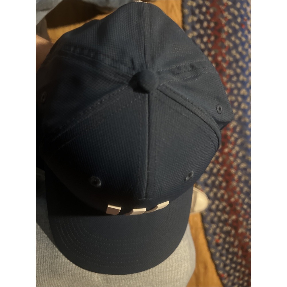 NWT Adidas‎ Golf 3 Stripes Tour 2023 Snapback Hat Cap Navy OSFM MSRP $38 - Picture 6 of 8